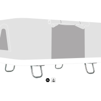 Piedini a terra Accessori Maggiolina / Airtop Autohome