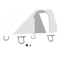 Piedini a terra Accessori Columbus Autohome