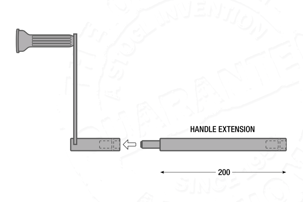 Kurbelverlängerung Maggiolina / Airtop Zubehör Autohome