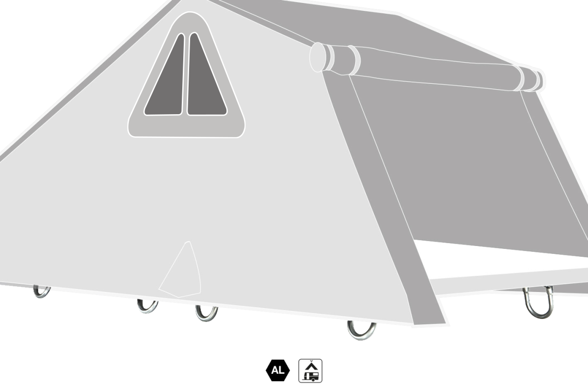 Piedini a terra Accessori Overzone Autohome