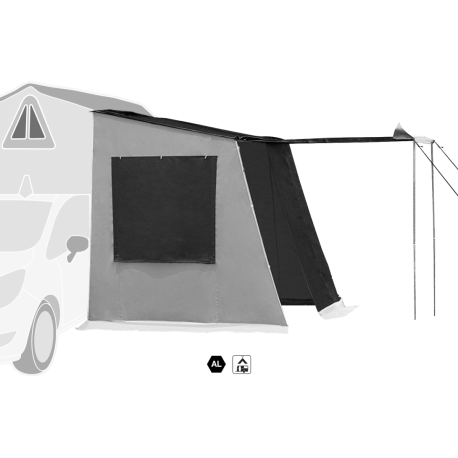 Standard Vorzelt für PKW Overcamp Zubehör Autohome