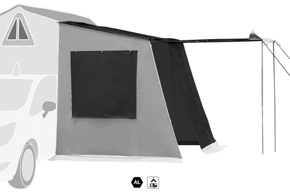 Standard Vorzelt für PKW Overcamp Zubehör Autohome