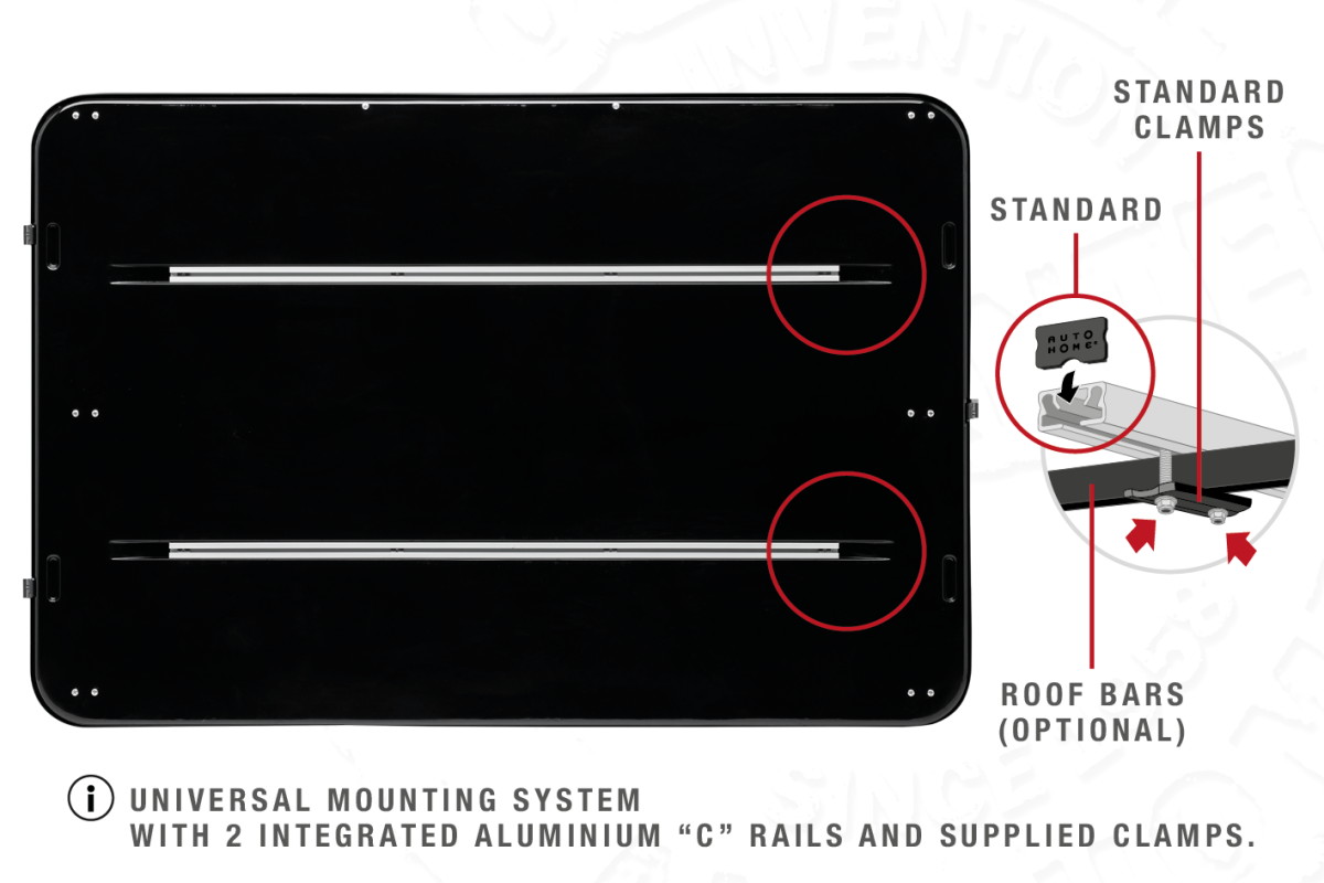 Autohome - Tenda da tetto Air-Sky 360